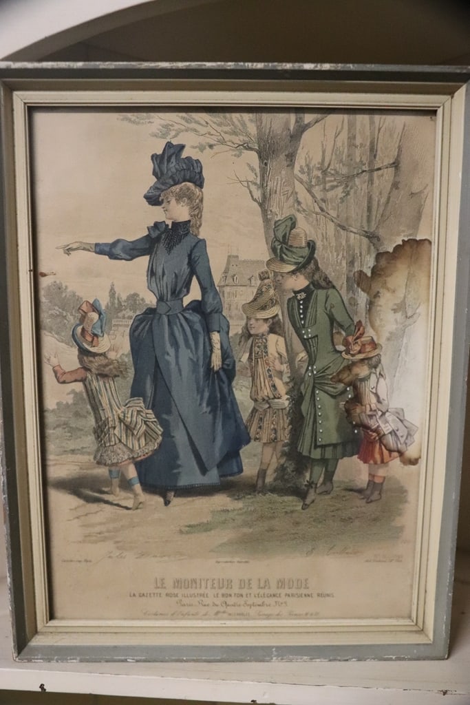 ANTIQUE PRINT (1 of 2)