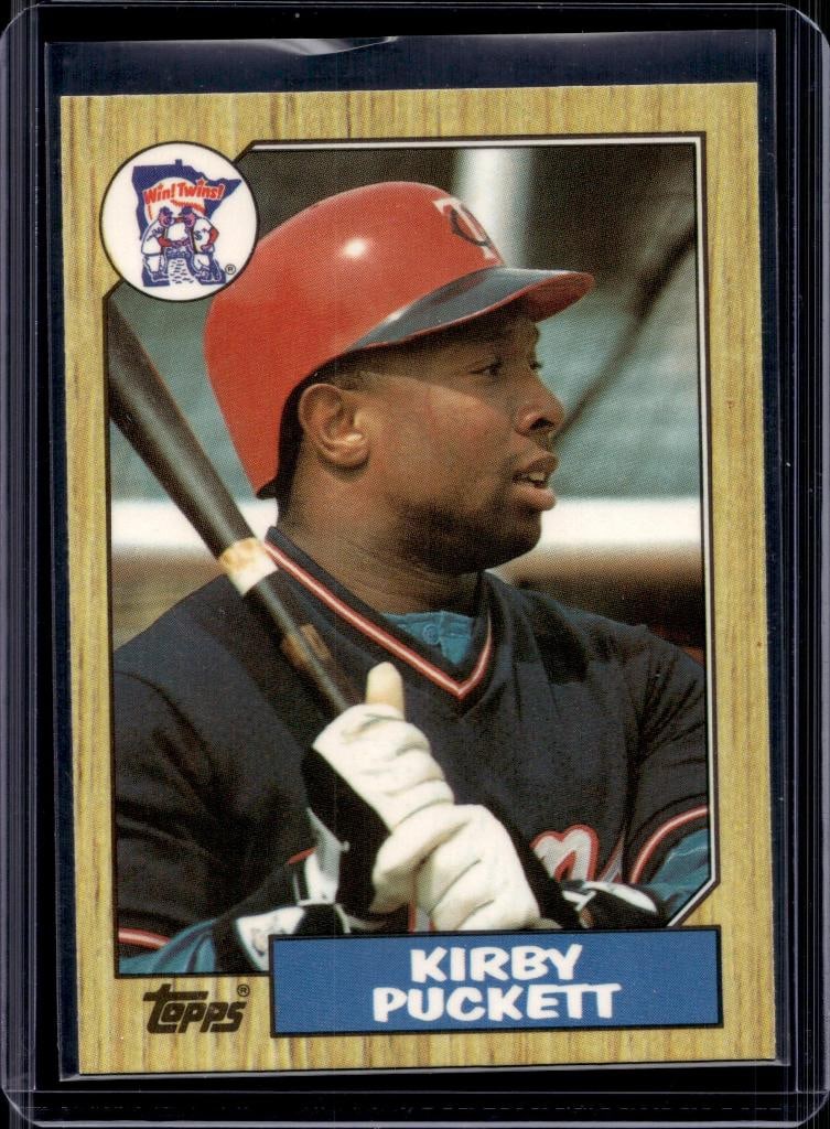 KIRBY PUCKETT 1987 TOPPS TIFFANY: NEAR MINT OR BETTER CONDITION 