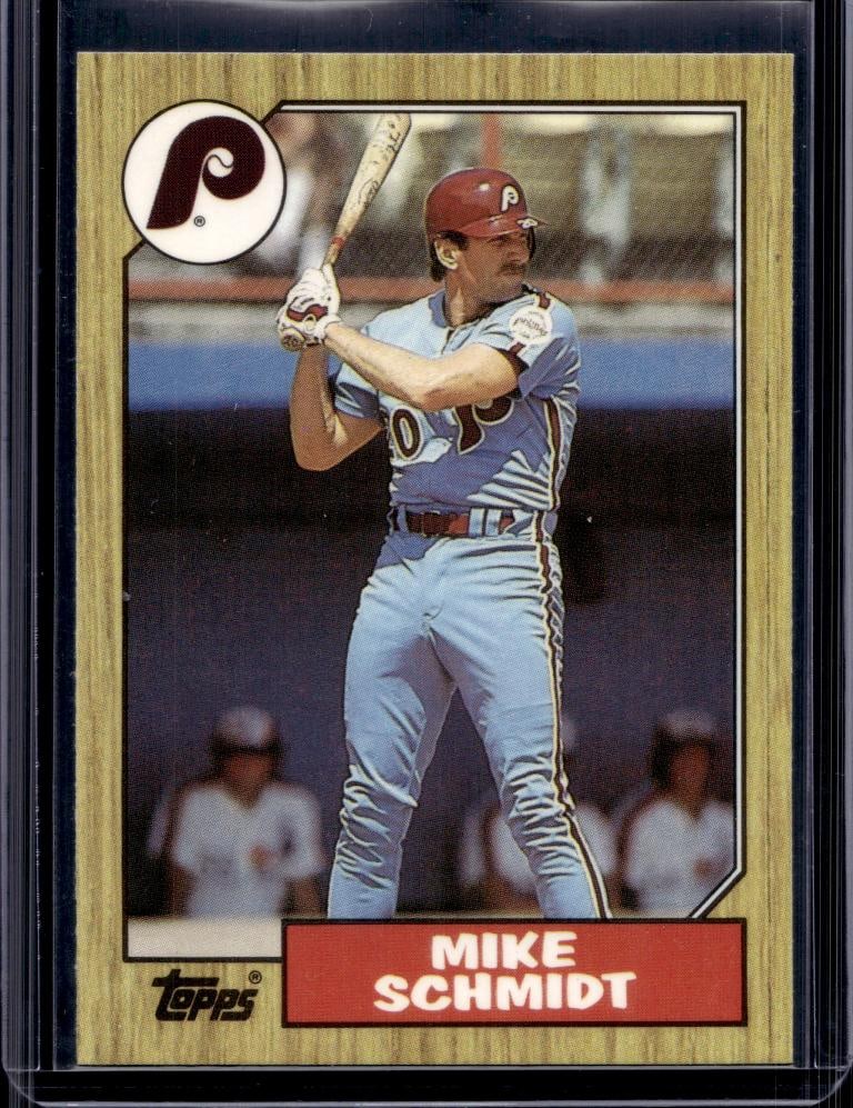 MIKE SCHMIDT 1987 TOPPS TIFFANY: NEAR MINT OR BETTER CONDITION 