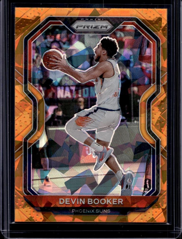 DEVIN BOOKER 2020-21 PANINI PRIZM ORANGE ICE PRIZM COLOR MATCH: NEAR MINT OR BETTER CONDITION 