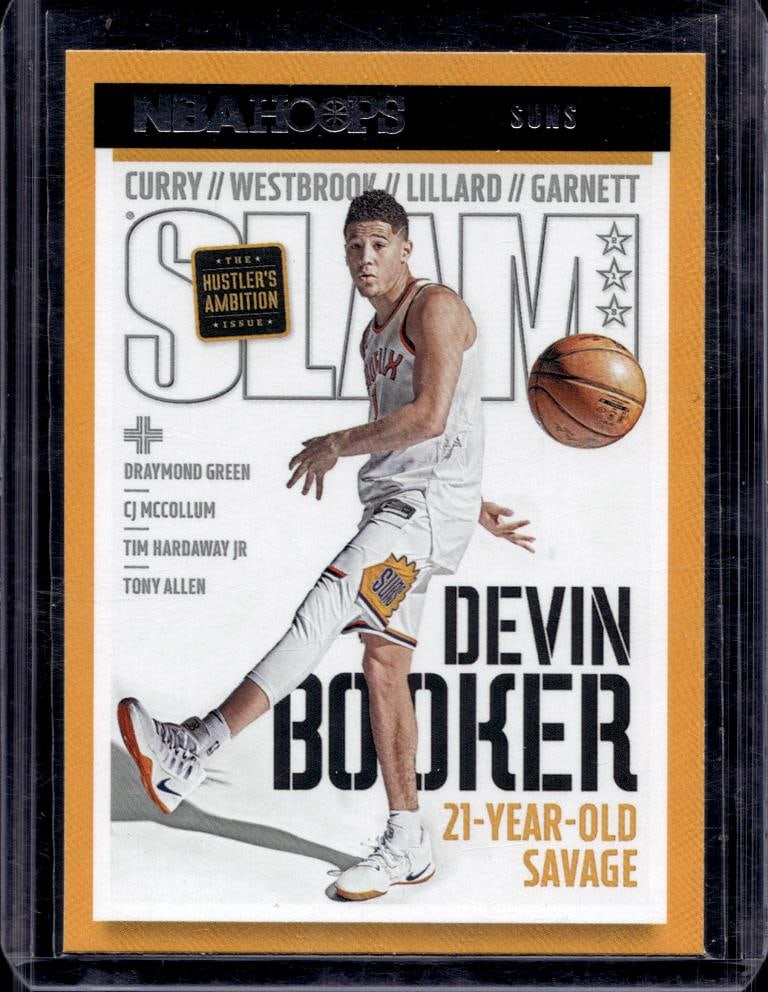 DEVIN BOOKER 2021-22 HOOPS SLAM MAGAZINE INSERT: NEAR MINT OR BETTER CONDITION 