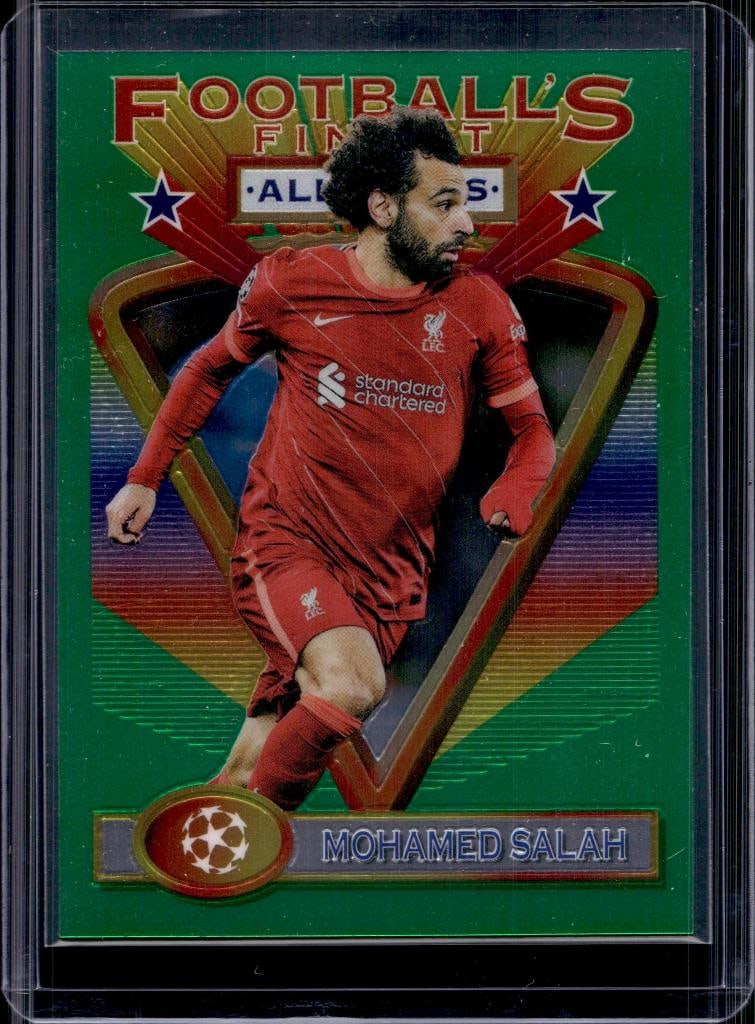 MOHAMED SALAH 2022 TOPPS FINEST FLASHBACKS: NEAR MINT OR BETTER CONDITION 
