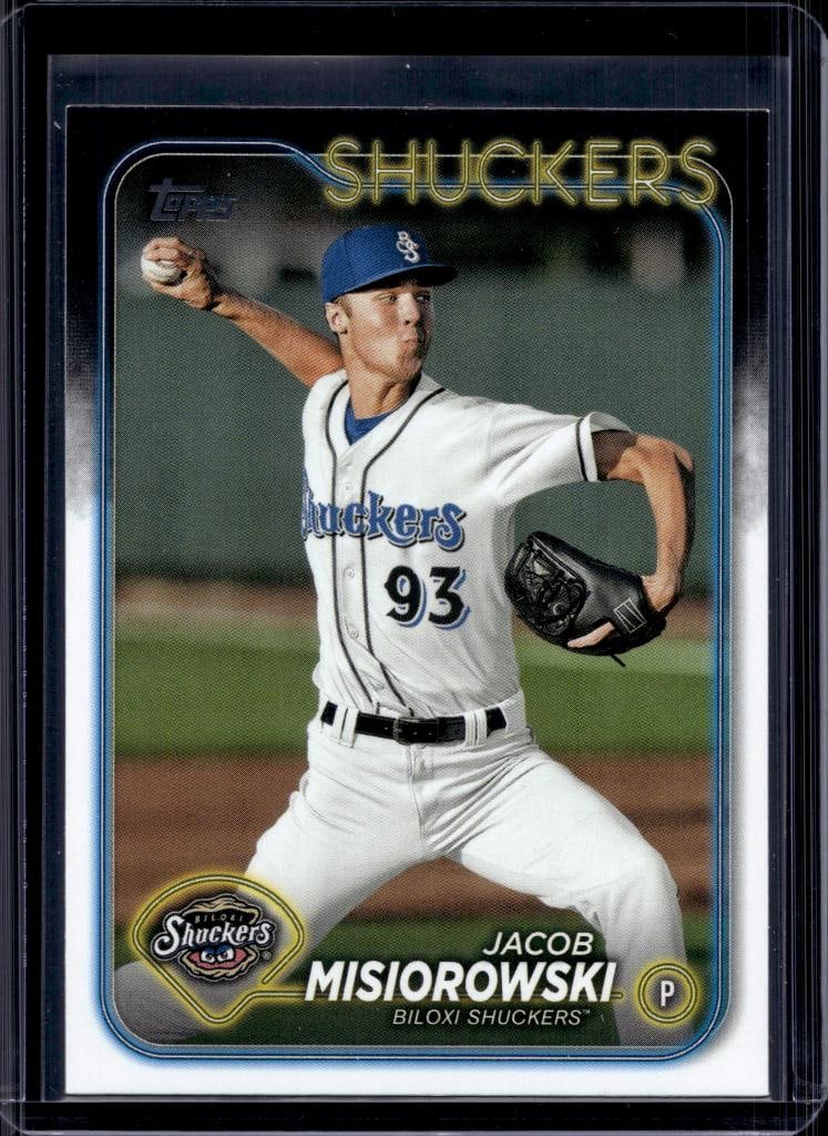 JACOB MISIOROWSKI 2024 TOPPS PRO DEBUT ROOKIE CARD: NEAR MINT OR BETTER CONDITION 