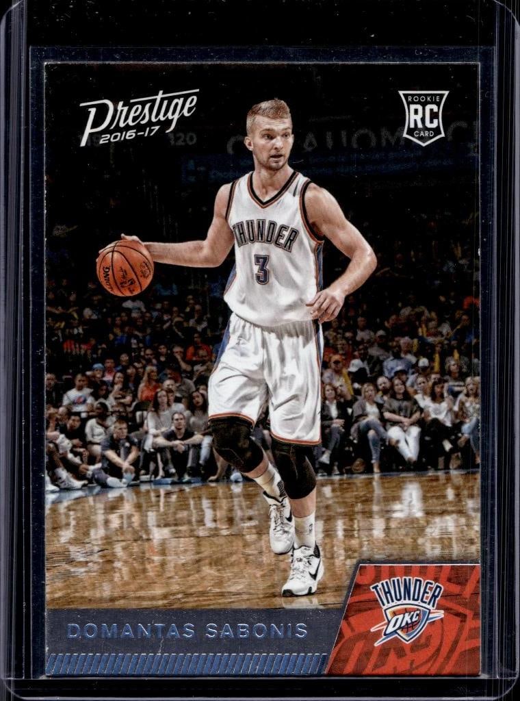 DOMANTAS SABONIS 2016-17 PANINI PRESTIGE ROOKIE CARD: NEAR MINT OR BETTER CONDITION 