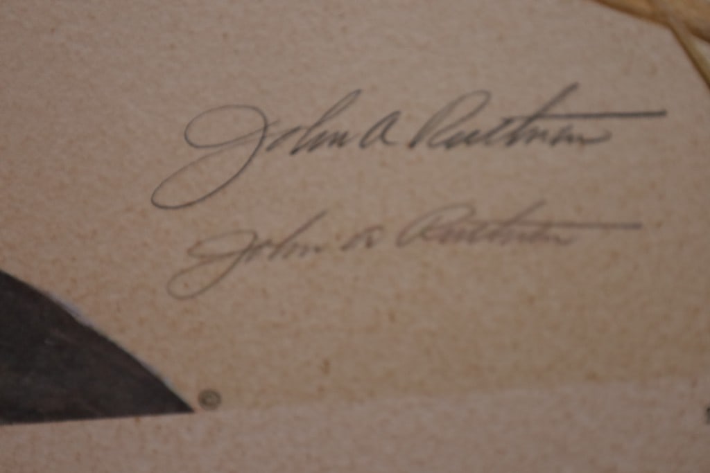 JOHN RUTHVEN SIGNED PRINT - 2