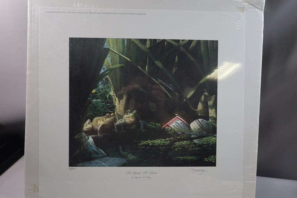 RAY MASSEY SIGNED PRINT (1 of 2)