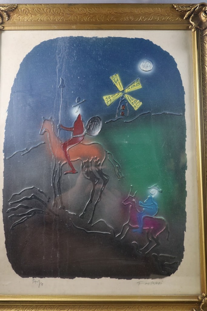 CLAUDE FARHI SIGNED ART (1 of 3)