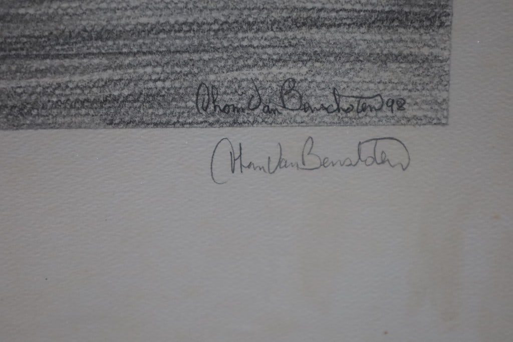 THOM VAN BENSCHOTEN SIGNED PRINT - 2