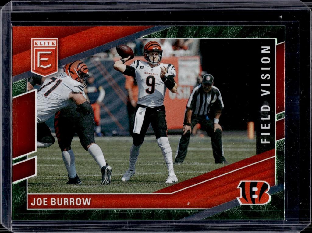 JOE BURROW 2022 PANINI ELITE FIELD VISION INSERT: NEAR MINT OR BETTER CONDITION