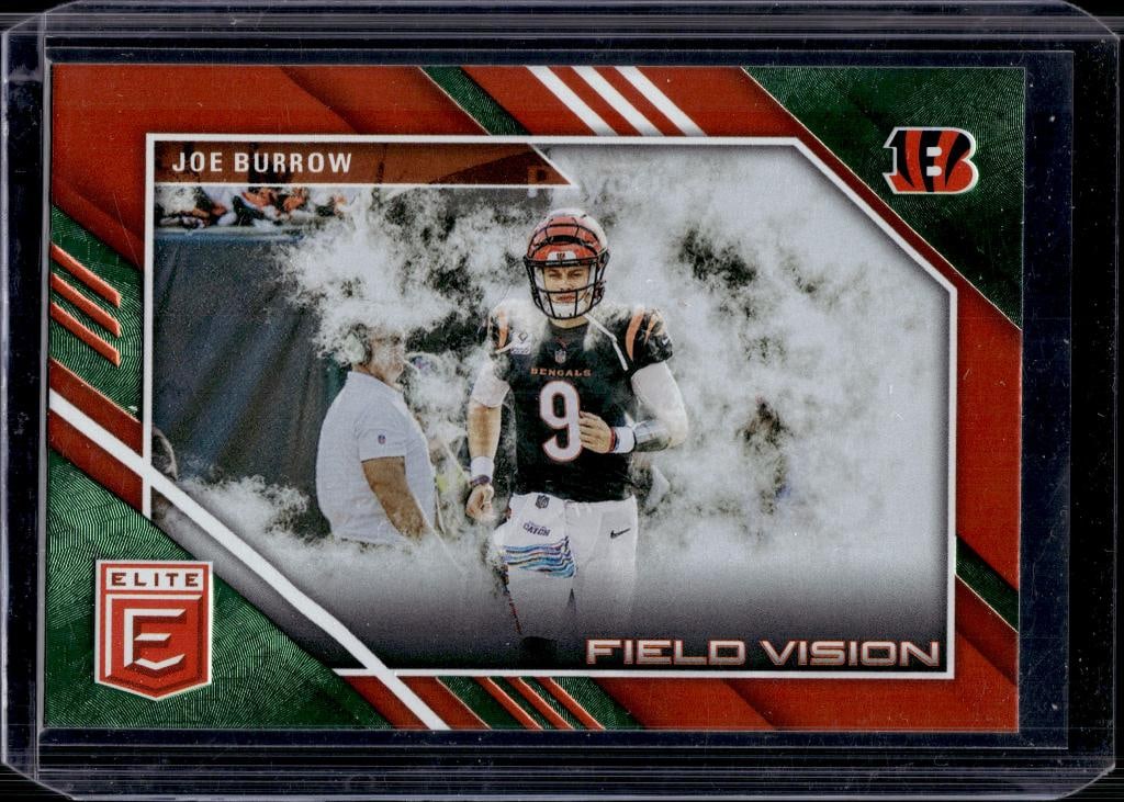 JOE BURROW 2023 PANINI ELITE FIELD VISION INSERT: NEAR MINT OR BETTER CONDITION