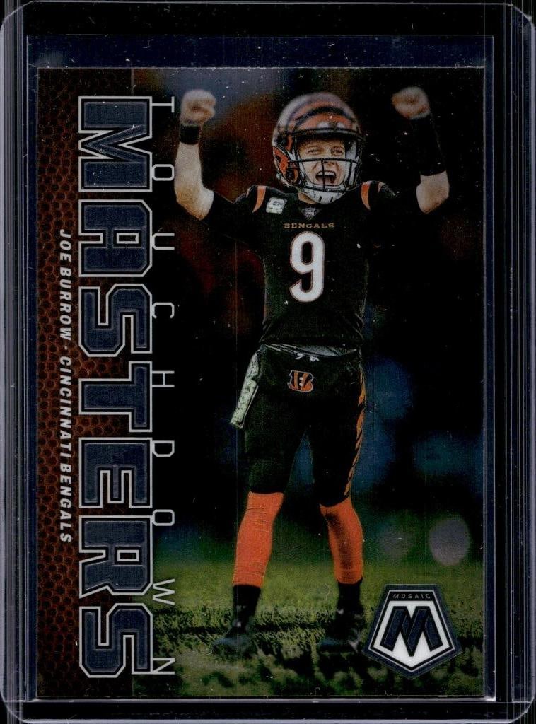 JOE BURROW 2023 PANINI MOSAIC TOUCHDOWN MASTERS INSERT: NEAR MINT OR BETTER CONDITION