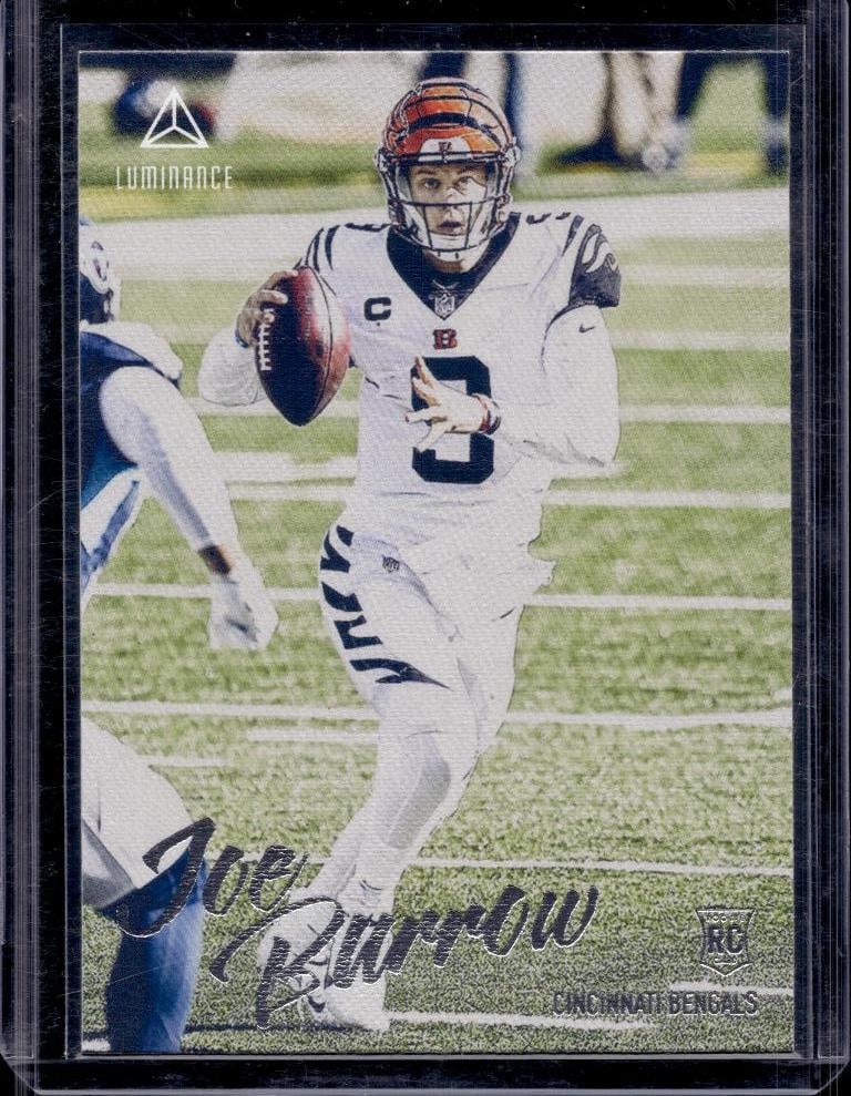 JOE BURROW 2020 PANINI LUMINANCE ROOKIE CARD: NEAR MINT OR BETTER CONDITION