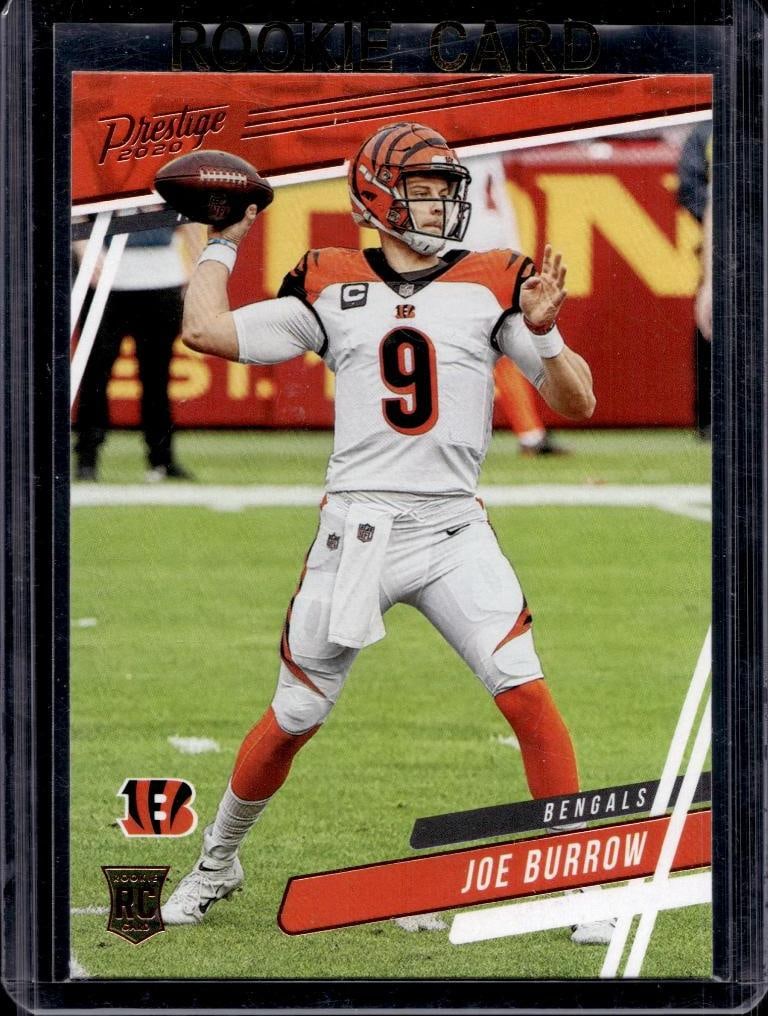 JOE BURROW 2020 PANINI PRESTIGE ROOKIE CARD (1 of 1)