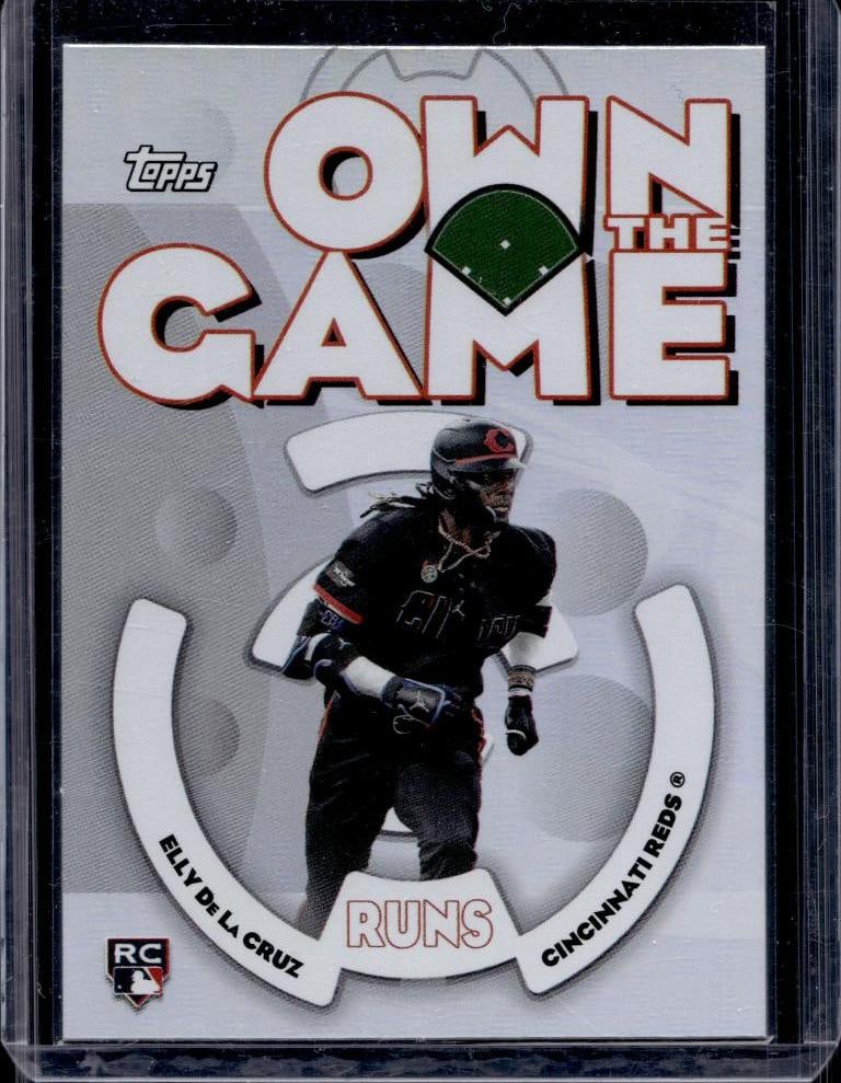 ELLY DE LA CRUZ 2024 TOPPS OWN THE GAME ROOKIE CARD: NEAR MINT OR BETTER CONDITION