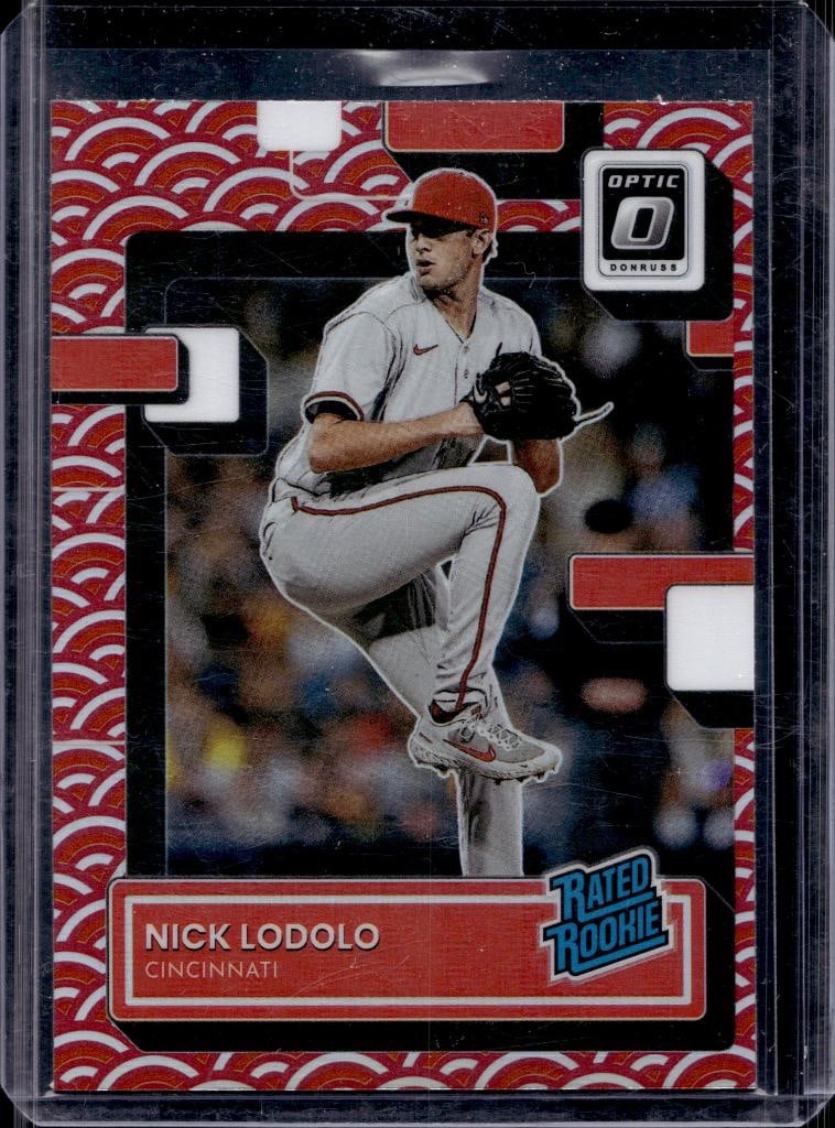NICK LODOLO 2022 PANINI OPTIC PHOTON PRIZM ROOKIE CARD: NEAR MINT OR BETTER CONDITION