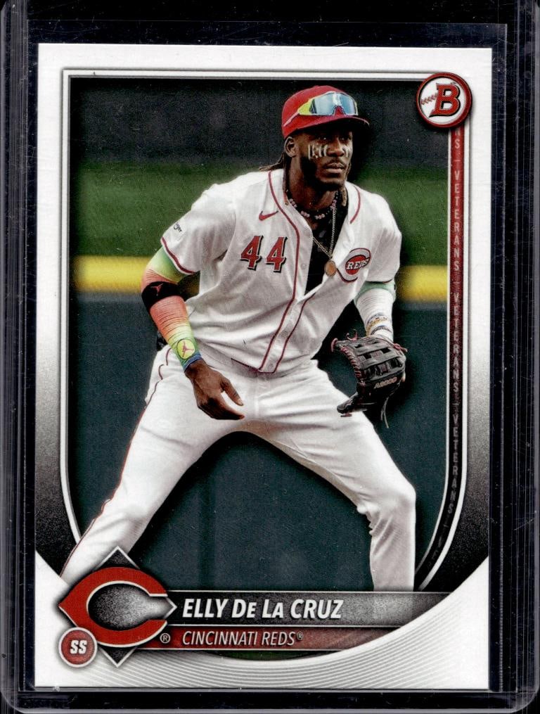 ELLY DE LA CRUZ 2025 BOWMAN: NEAR MINT OR BETTER CONDITION
