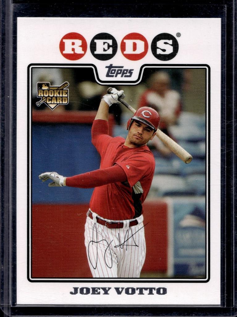 JOEY VOTTO 2008 TOPPS ROOKIE CARD: NEAR MINT OR BETTER CONDITION