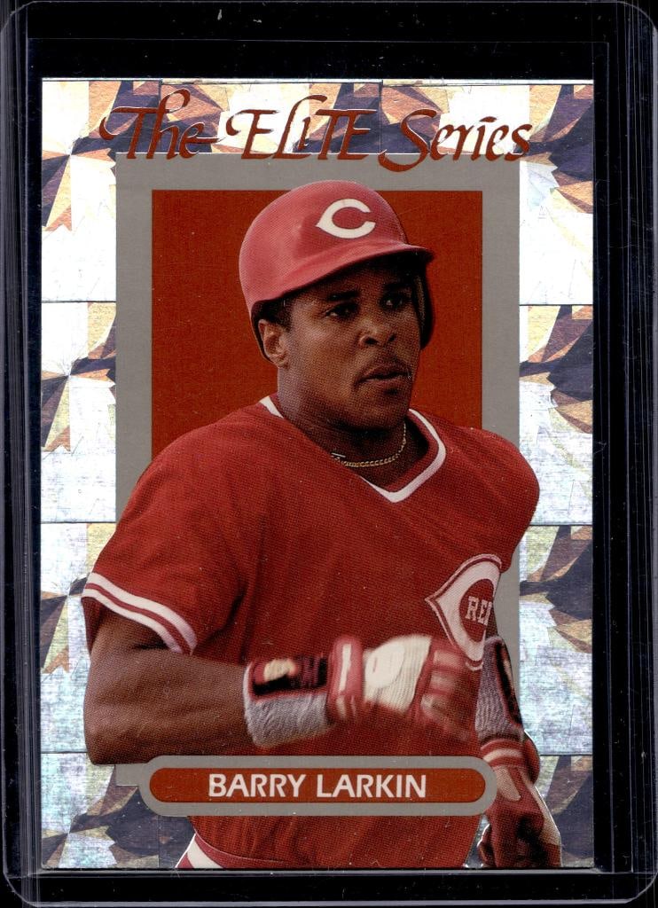 BARRY LARKIN 1992 DONRUSS THE ELITE SERIES SP: 6871/10,000. NEAR MINT OR BETTER CONDITION