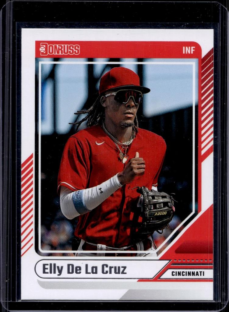 ELLY DE LA CRUZ 2025 DONRUSS: NEAR MINT OR BETTER CONDITION