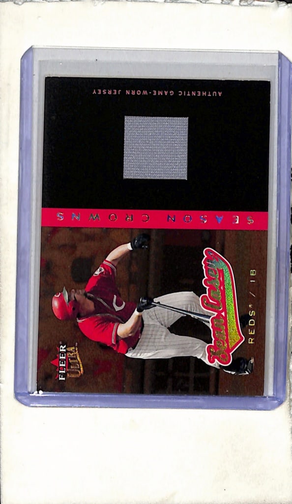 SEAN CASEY 2005 FLEER ULTRA GAME USED JERSEY CARD: 69/399. NEAR MINT OR BETTER CONDITION