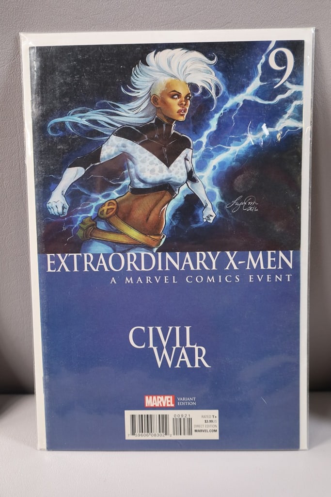 MARVEL COMIC: A MARVEL EXTRAORDINARY X-MEN CIVIL WAR COMIC.