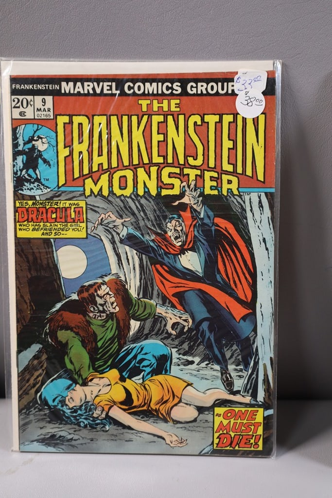 MARVEL COMIC: A MARVEL THE FRANKENSTEIN MONSTER #9 COMIC.