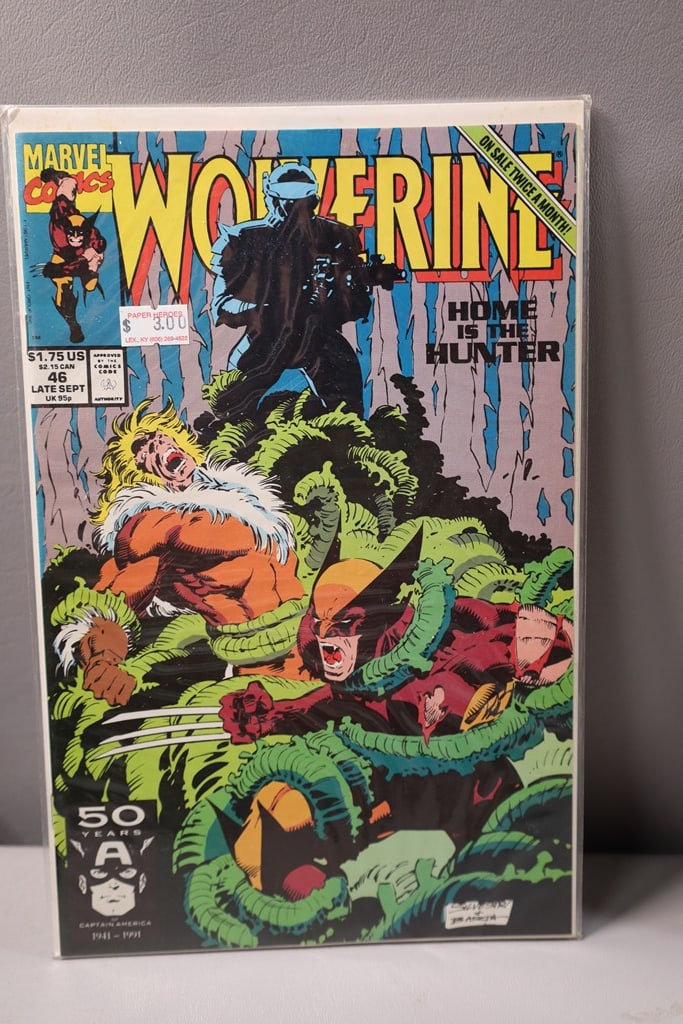 MARVEL COMIC: A MARVEL WOLVERINE #46 COMIC.