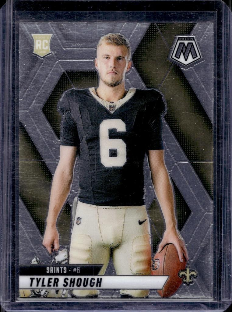 TYLER SHOUGH 2025 PANINI MOSAIC ROOKIE CARD: NEAR MINT OR BETTER CONDITION