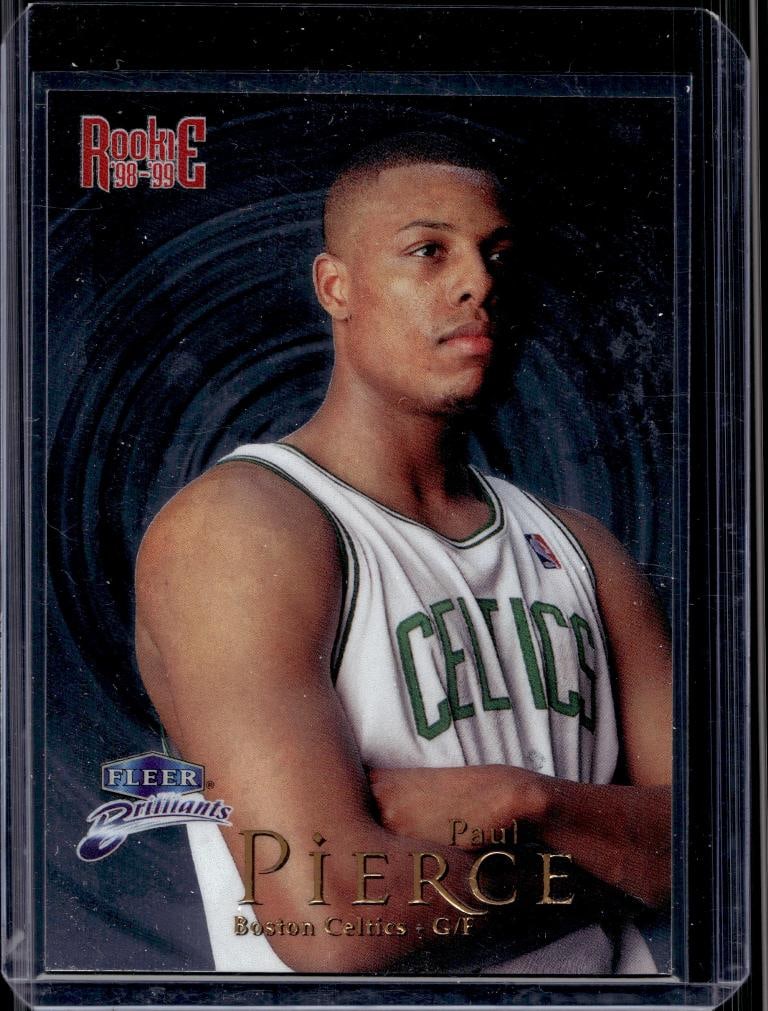 PAUL PIERCE 1998-99 FLEER BRILLIANTS ROOKIE CARD: NEAR MINT OR BETTER CONDITION