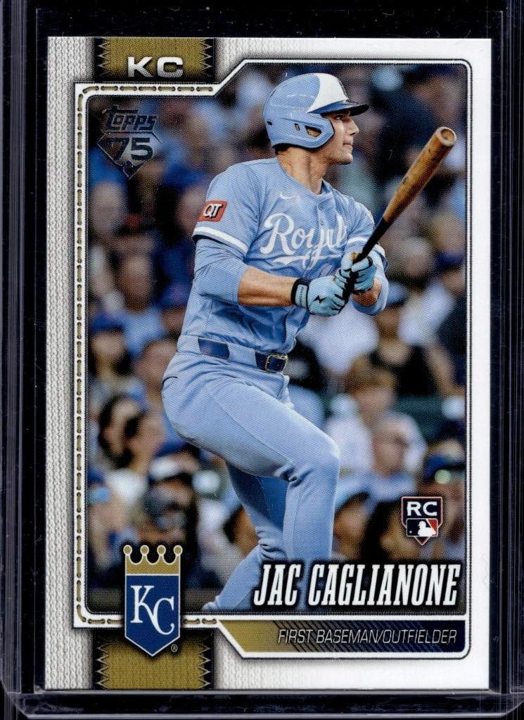 JAC CAGLIANONE 2026 TOPPS ROOKIE CARD: NEAR MINT OR BETTER CONDITION