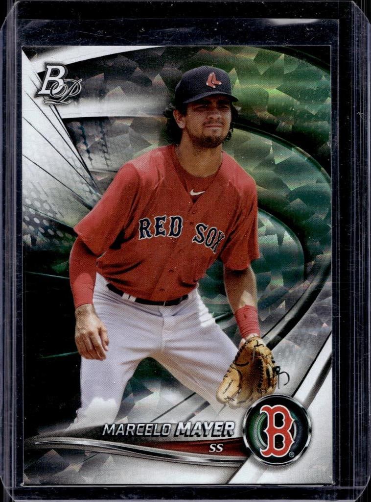 MARCELO MAYER 2022 BOWMAN PLATINUM SILVER ICE ROOKIE CARD: NEAR MINT OR BETTER CONDITION