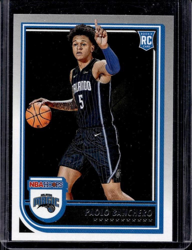 PAOLO BANCHERO 2022-23 HOOPS ROOKIE CARD: NEAR MINT OR BETTER CONDITION