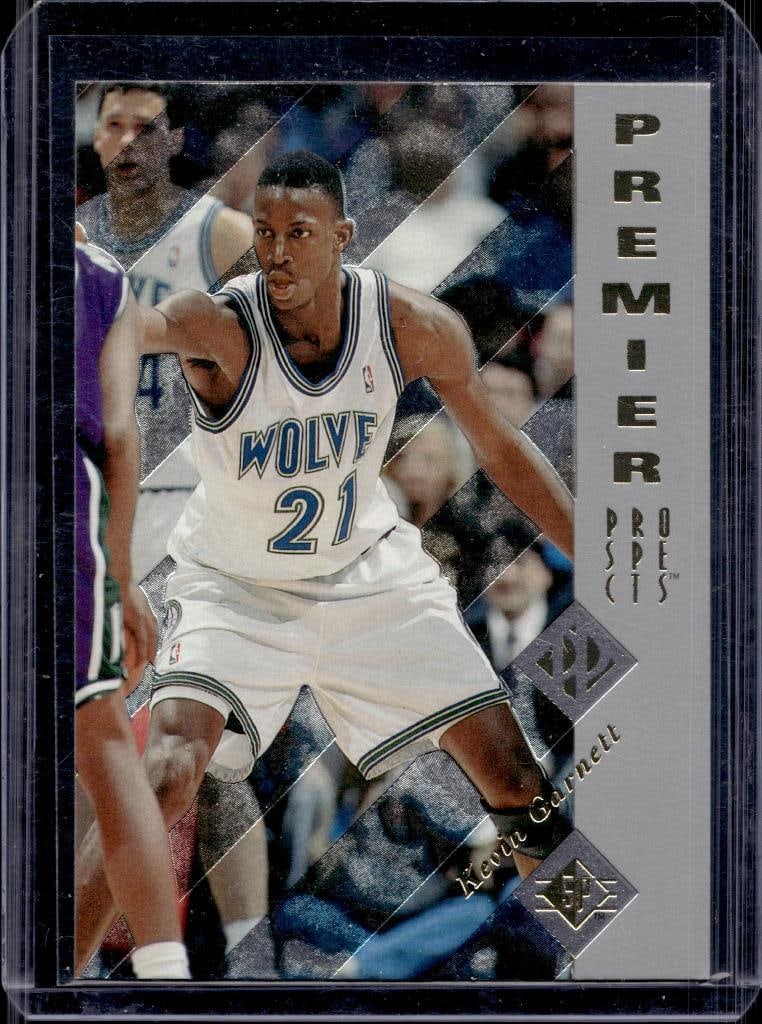 KEVIN GARNETT 1995-96 UPPER DECK SP ROOKIE CARD: NEAR MINT OR BETTER CONDITION