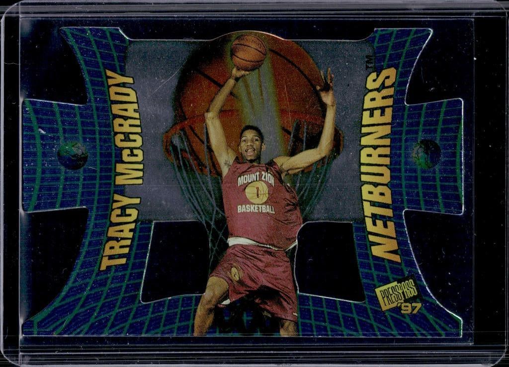 TRACY MCGRADY 1997-98 PRESS PASS NET BURNERS ROOKIE CARD: NEAR MINT OR BETTER CONDITION