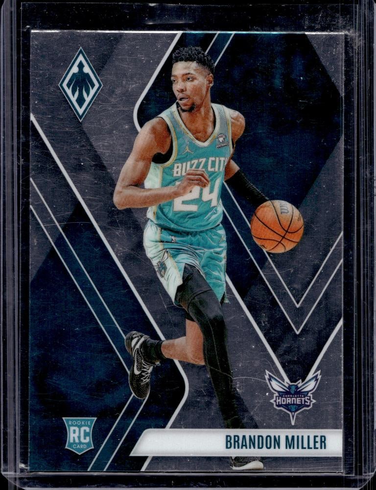 BRANDON MILLER 2023-24 PANINI PHOENIX ROOKIE CARD: NEAR MINT OR BETTER CONDITION