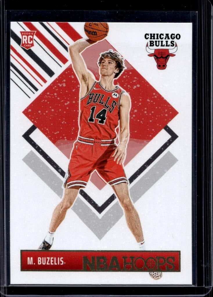 MATAS BUZELIS 2024-25 HOOPS WINTER RETRO ROOKIE CARD: NEAR MINT OR BETTER CONDITION