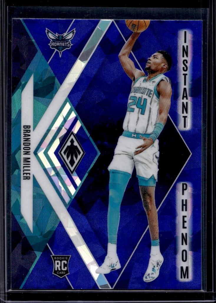 BRANDON MILLER 2023-24 PANINI PHOENIX PURPLE ICE PRIZM ROOKIE CARD: NEAR MINT OR BETTER CONDITION