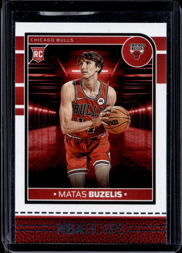 MATAS BUZELIS 2024-25 HOOPS ROOKIE CARD: NEAR MINT OR BETTER CONDITION
