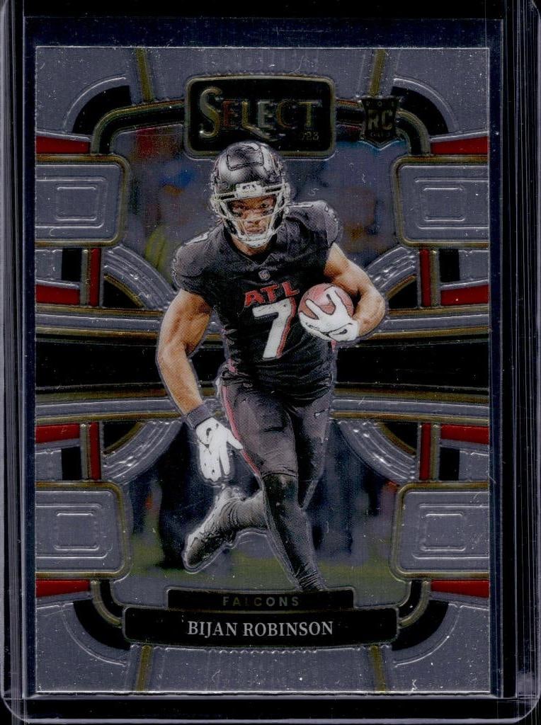 BIJAN ROBINSON 2023 PANINI SELECT ROOKIE CARD: NEAR MINT OR BETTER CONDITION