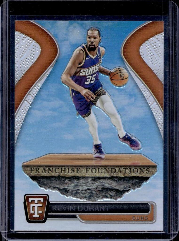 KEVIN DURANT 2024-25 PANINI TOTALLY CERTIFIED FRANCHISE FOUNDATIONS INSERT: NEAR MINT OR BETTER CONDITION