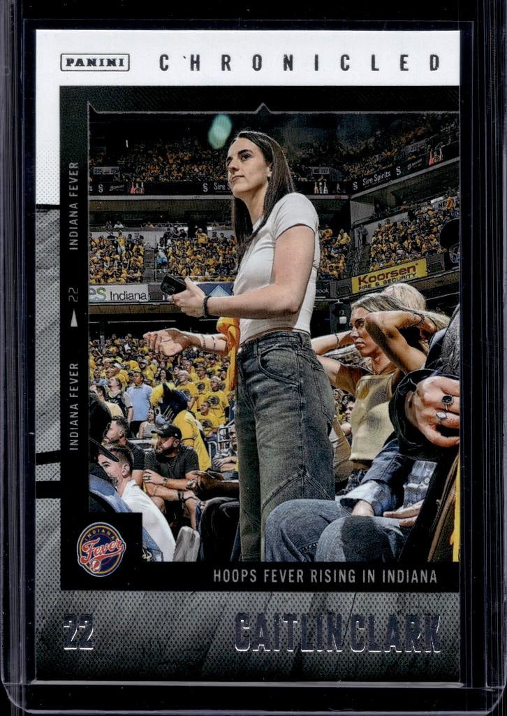 CAITLIN CLARK 2025 PANINI CHRONICLED HOOPS FEVER: NEAR MINT OR BETTER CONDITION