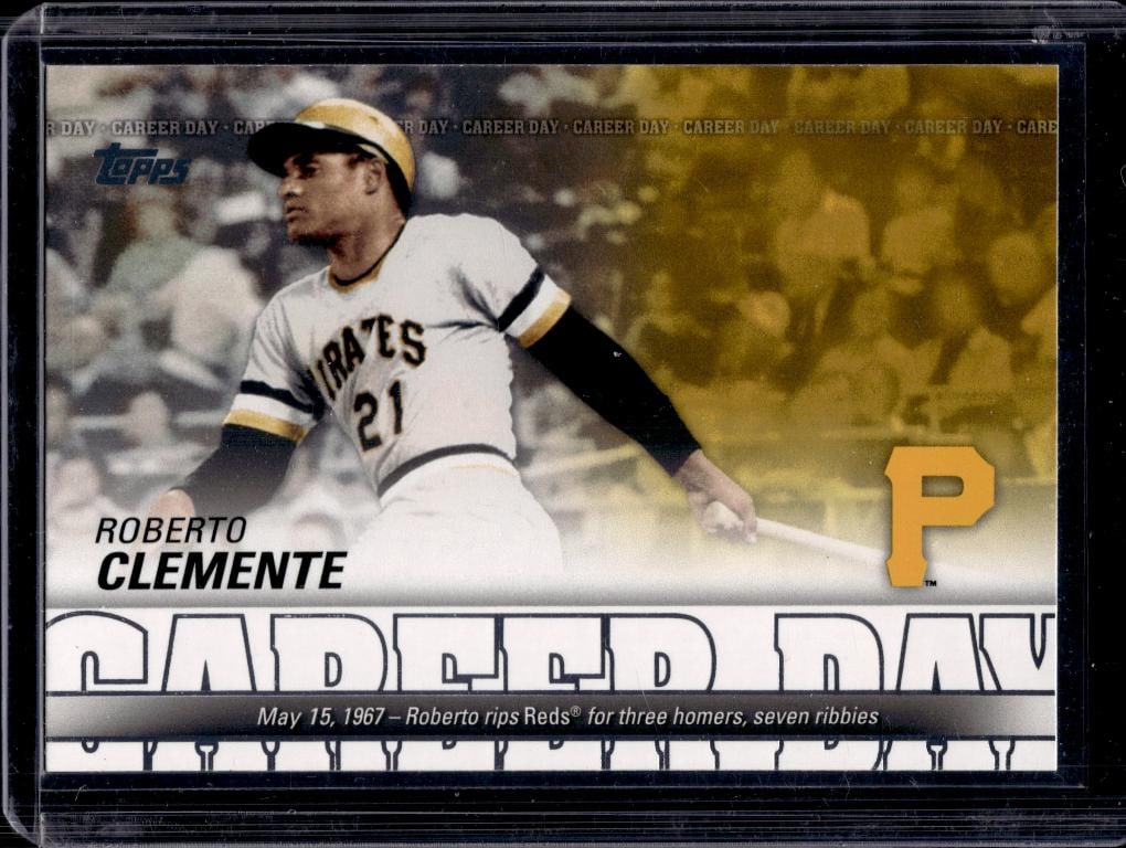 ROBERTO CLEMENTE 2012 TOPPS CAREER DAY INSERT: NEAR MINT OR BETTER CONDITION