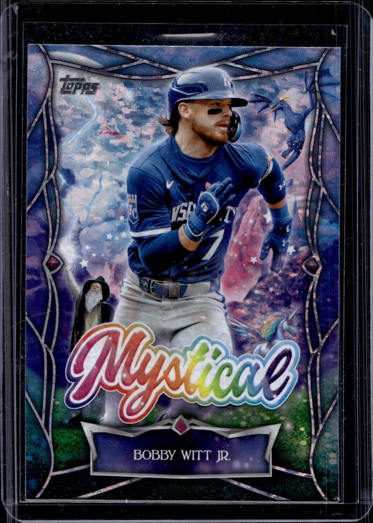 BOBBY WITT JR 2025 TOPPS UPDATE MYSTICAL INSERT: NEAR MINT OR BETTER CONDITION