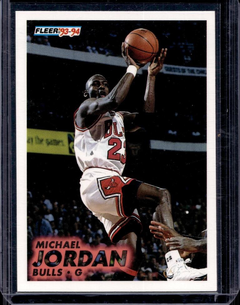 MICHAEL JORDAN 1993-94 FLEER #28: NEAR MINT OR BETTER CONDITION