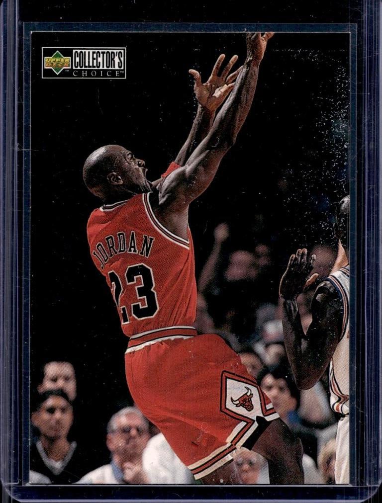 MICHAEL JORDAN 1997-98 UPPER DECK CHOICE MICHAELS MAGIC: NEAR MINT OR BETTER CONDITION