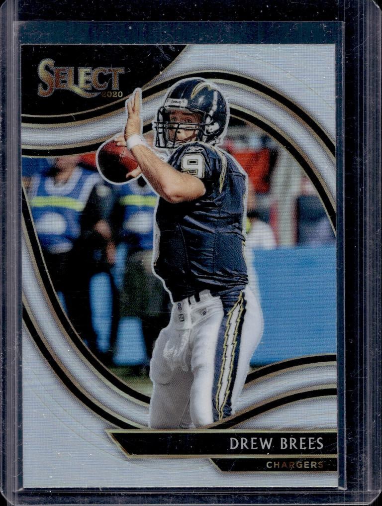 DREW BREES 2020 PANINI PRIZM FIELD LEVEL SILVER PRIZM SP: NEAR MINT OR BETTER CONDITION