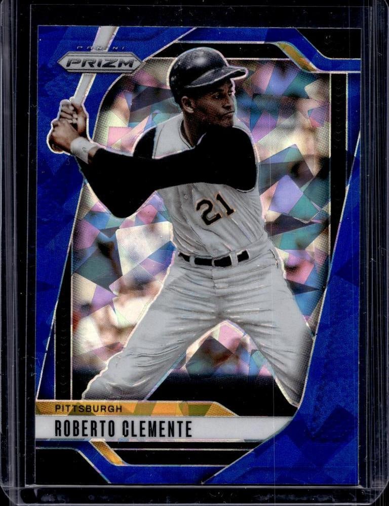 ROBERTO CLEMENTE 2025 PANINI PRIZM BLUE ICE PRIZM: NEAR MINT OR BETTER CONDITION