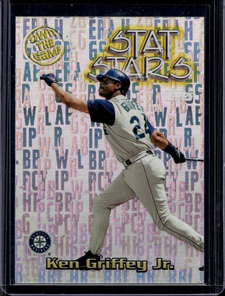 KEN GRIFFEY JR 2000 TOPPS OWN THE GAME INSERT (1 of 1)