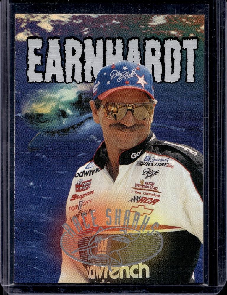 DALE EARNHARDT SR 1997 WHEELS SILVER RACE SHARKS PARALLEL: NEAR MINT OR BETTER CONDITION
