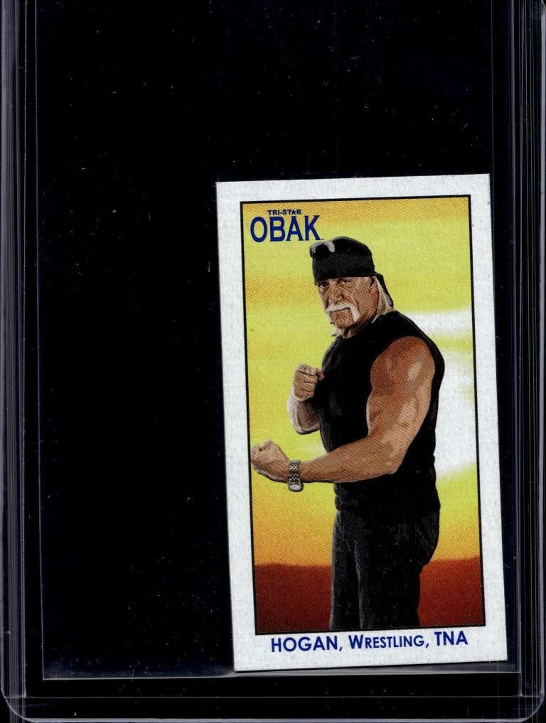 HULK HOGAN 2010 TRISTAR OBAK MINI BLUE: NEAR MINT OR BETTER CONDITION